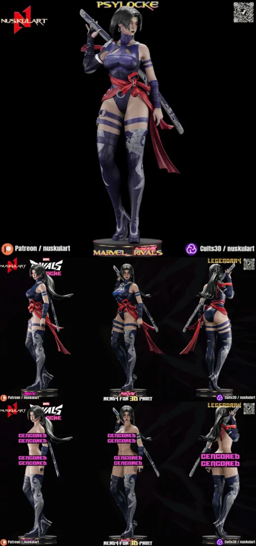 Psylocke – Marvel Rivals extra