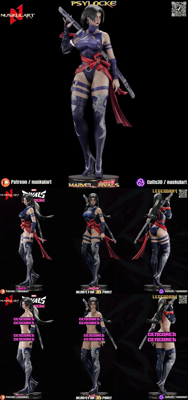 Psylocke – Marvel Rivals extra