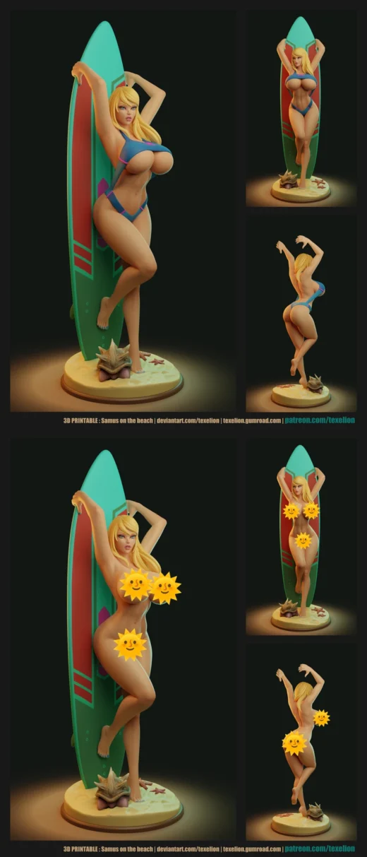 Samus Surf girl
