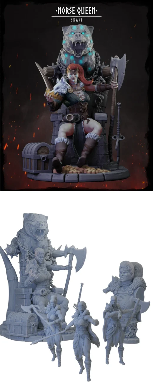Skardi, the Norse Queen
