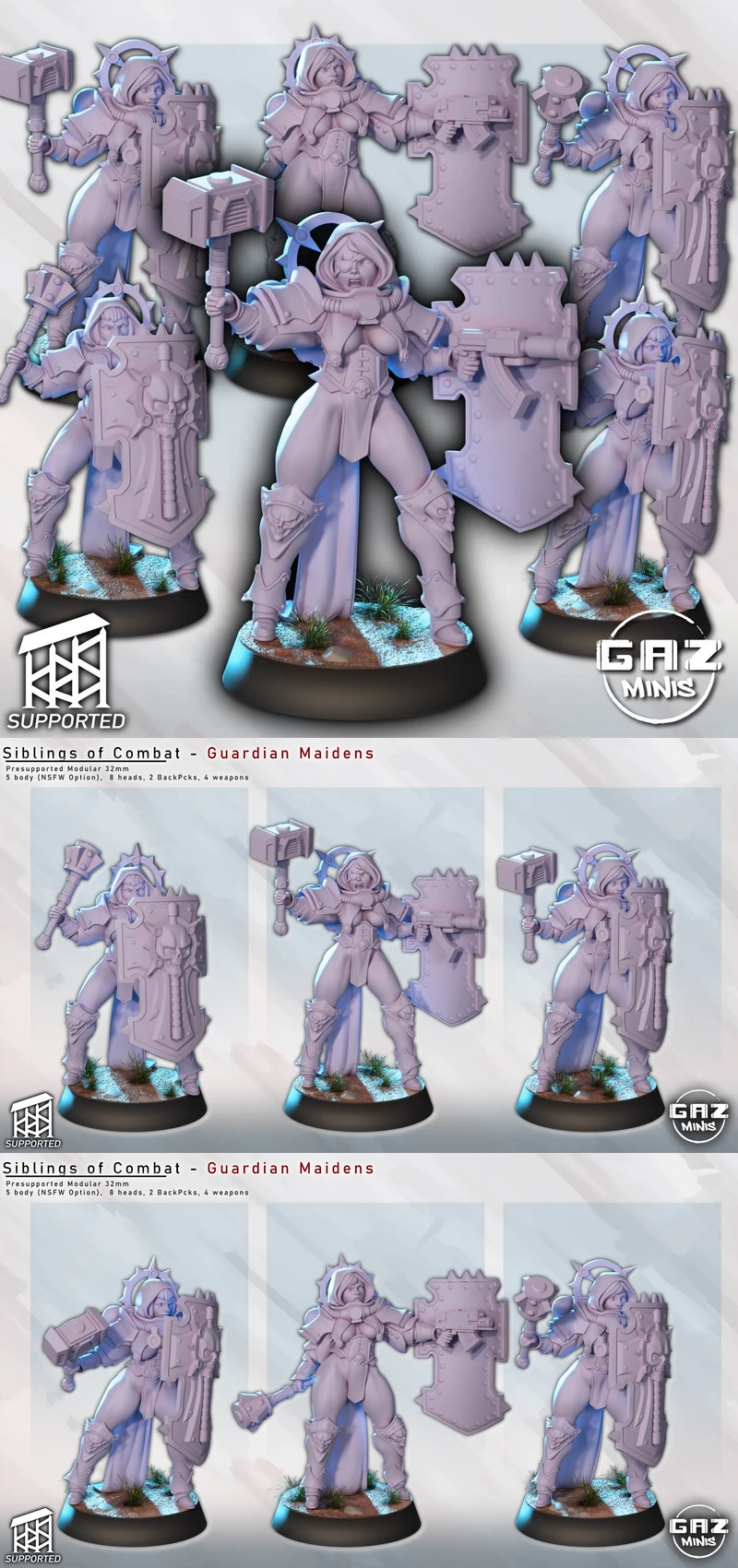 SoC Unit – Guardian Maidens