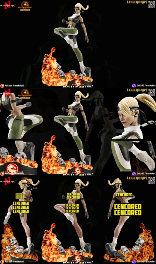 Sonya Blade – Mortal Kombat extra