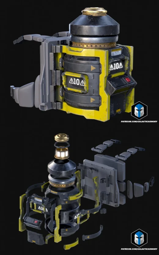 The Helldivers 2 Hellbomb Backpack