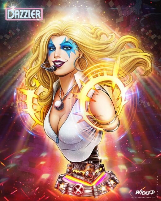 Dazzler Portrait Bust