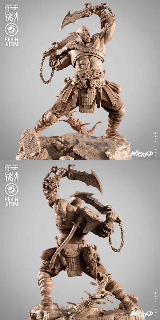 Kratos Sculpture