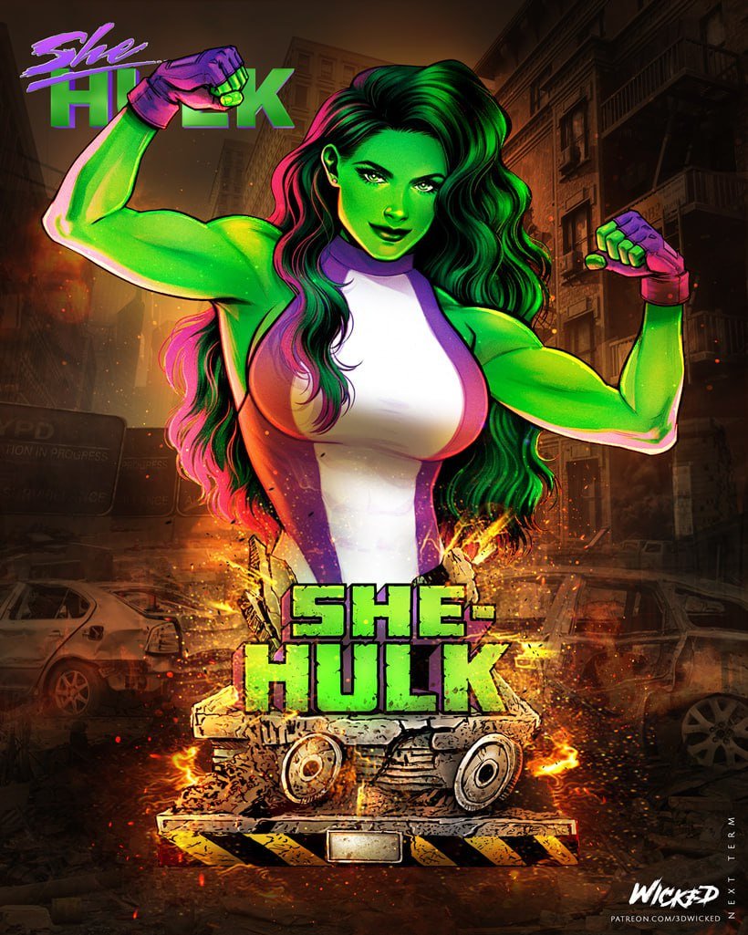 She Hulk Bust