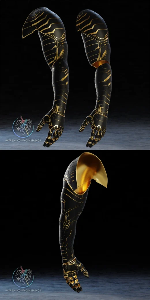 Winter Soldier Vibranium Arm
