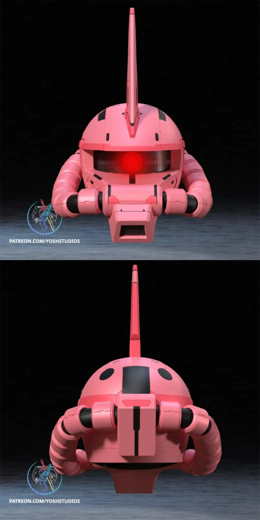 Zaku ll – Gundam Helmet
