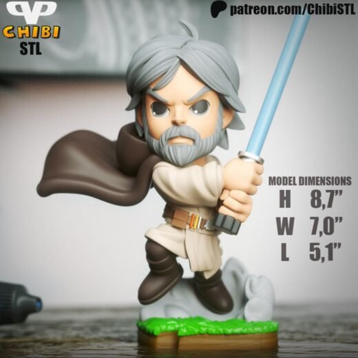 Old Luke Skywalker Chibi