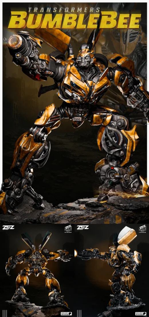 Bumblebee – Transformers STL Figure for 3D Printing