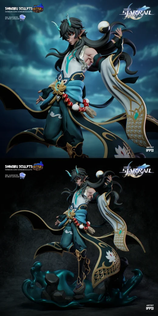 Dan Heng – Imbibitor Lunae STL Figure for 3D Printing (Honkai: Star Rail)