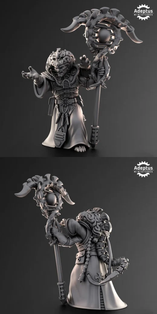 Echoseer – The Hiveborne STL Miniature for 3D Printing