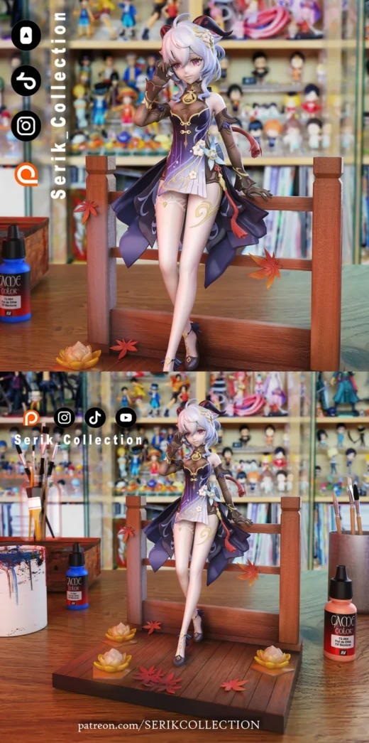 Ganyu Twilight Blossom Genshin Impact 3D Printable STL File for Cosplay and Display