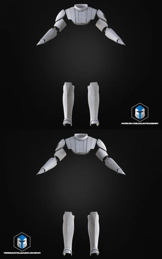 General Kenobi Armor – Star Wars Clone Wars STL Set for 3D Printing
