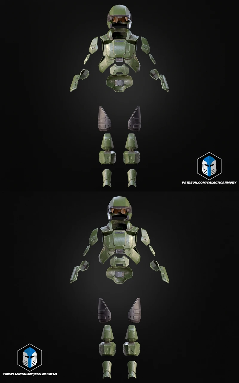 3D Printable Halo 3 Marine Armor STL File for Cosplay