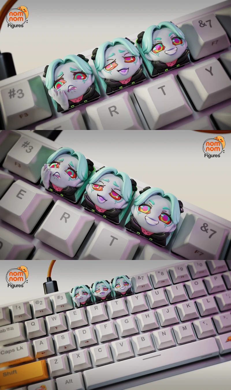 KEYCAPS – Rebecca – Cyberpunk
