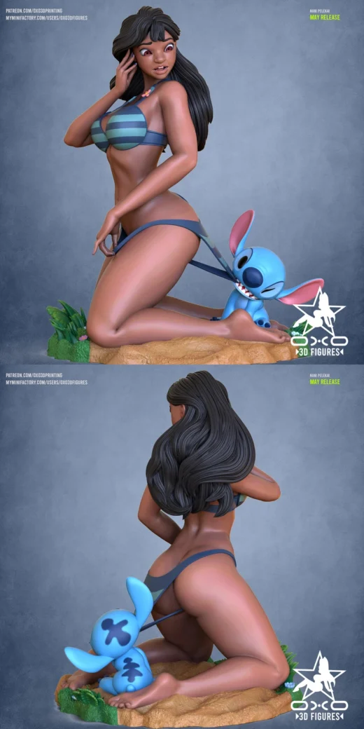 Nani Pelekai Tabletop Miniature Figure