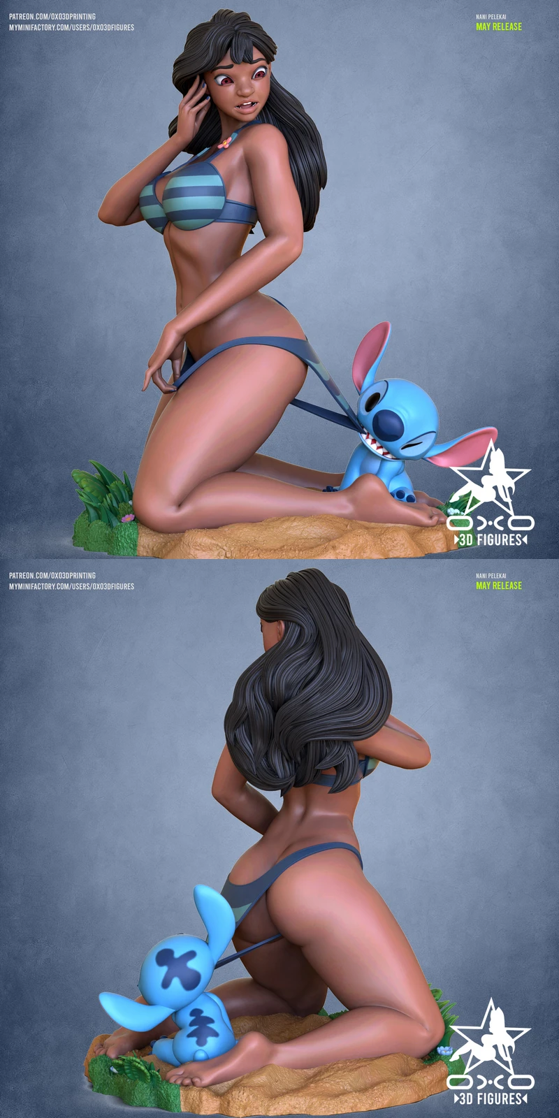 Nani Pelekai Tabletop Miniature Figure