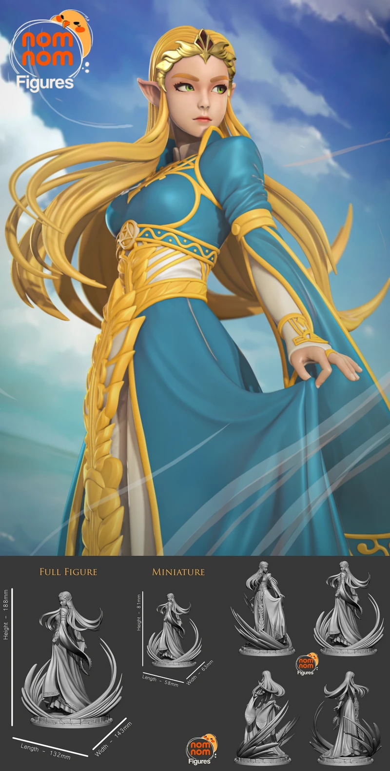 Princess Zelda from Breath of the Wild