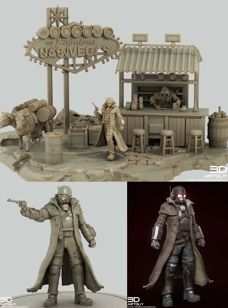 Ranger Diorama