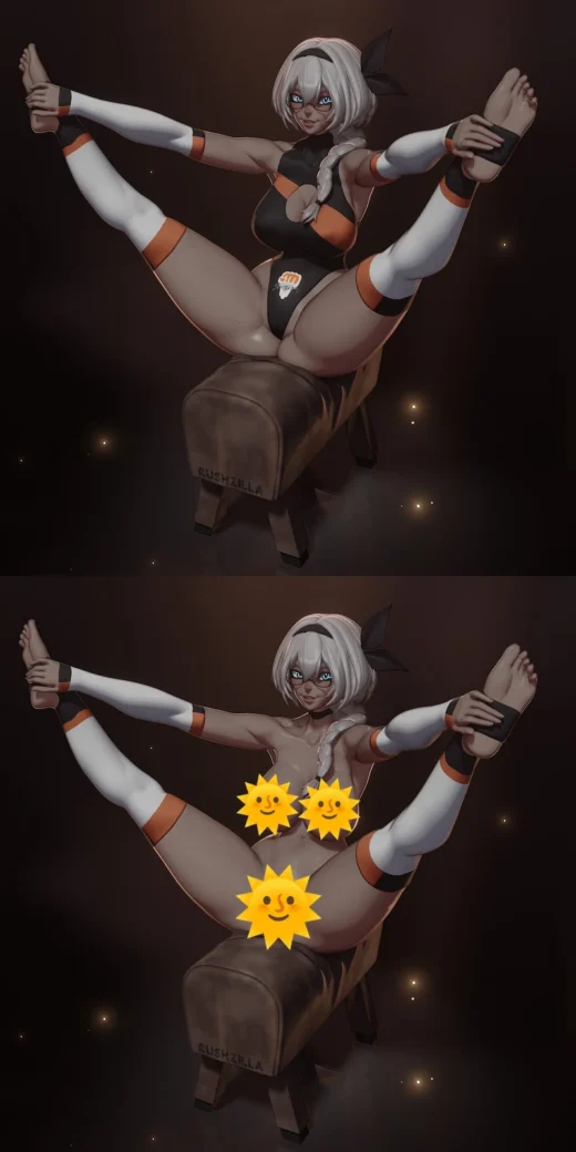 Bea-Inspired Mature Fighter – Fantasy STL Figure for 3D Printing