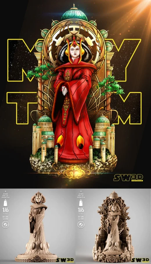 Princess Padme Sculpture