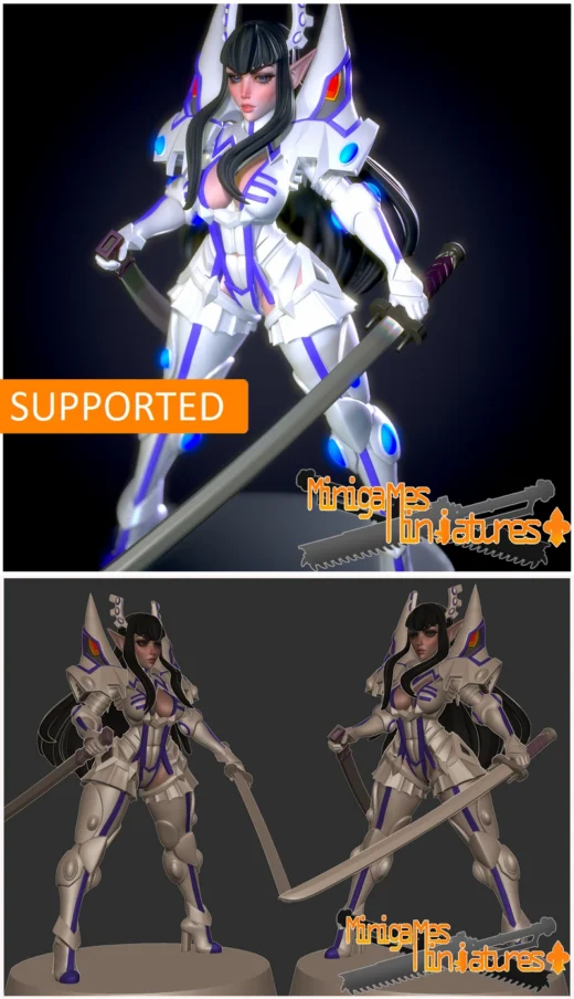 Satsuki avenger anime figurine
