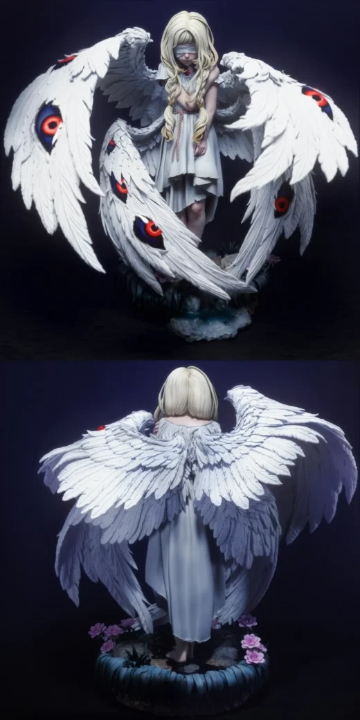 Seraphim – Angelic Warrior STL Figure for 3D Printing