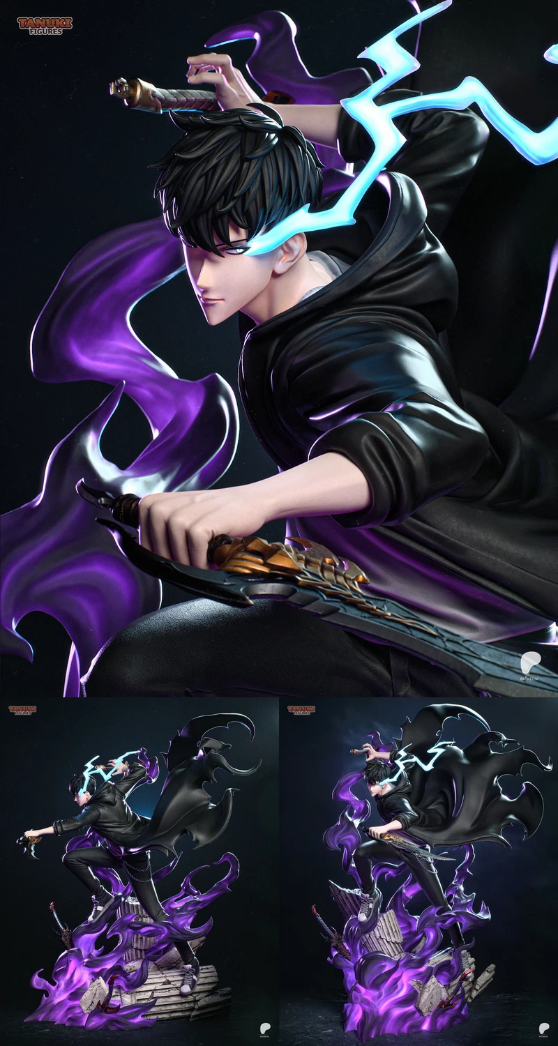 Printable Sung Jin Woo Figure | Solo Leveling STL File