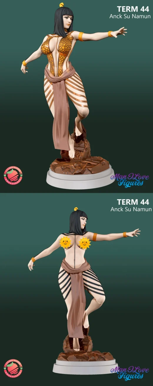 Anck-Su-Namun – The Mummy STL Figure for 3D Printing