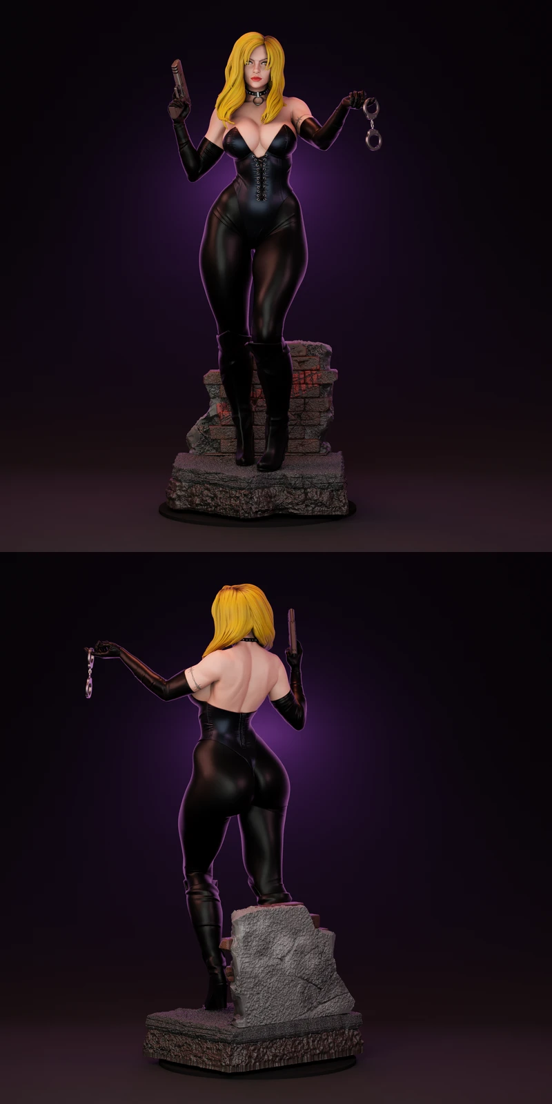 Barb Wire – Comic-Inspired STL Figure for 3D Printing