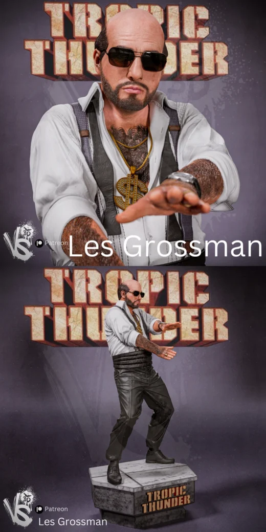 Dancing Les Grossman – Comedy STL Figure for 3D Printing