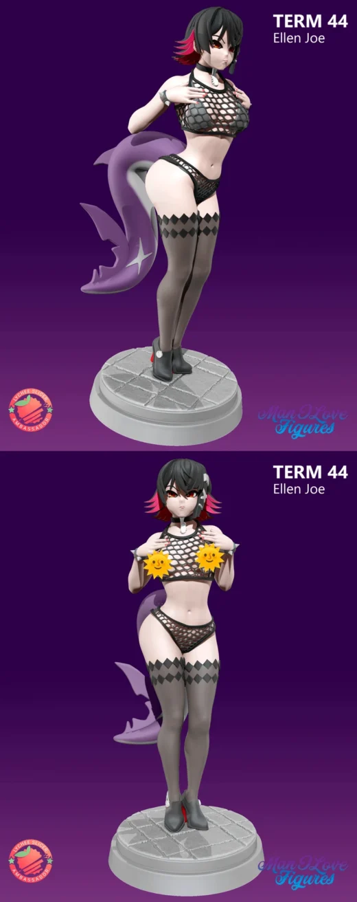 Ellen Joe – Zenless Zone Zero STL Figure for 3D Printing