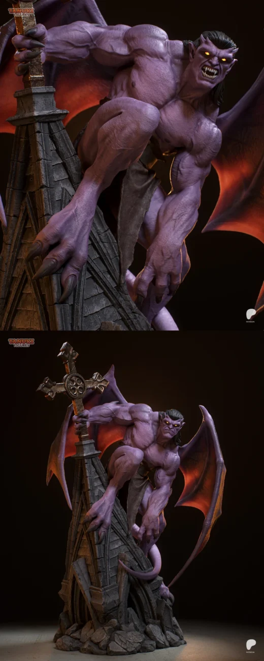 Goliath – Gargoyles STL Figure for 3D Printing
