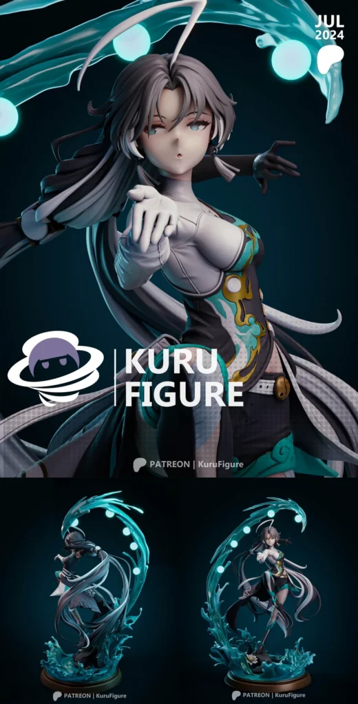 JianXin – Wuthering Waves STL Figure for 3D Printing