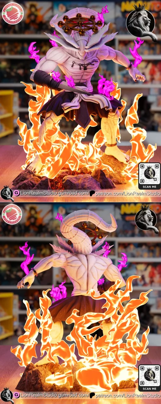 Mahoraga – Jujutsu Kaisen STL Figure for 3D Printing