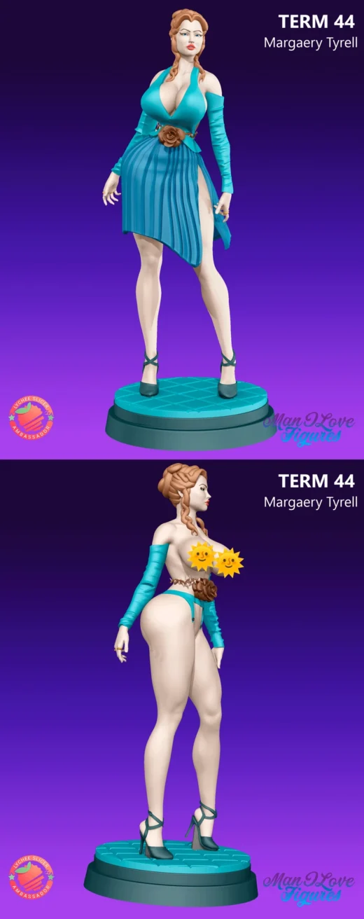 Margaery Tyrell – Game of Thrones STL Figure for 3D Printing