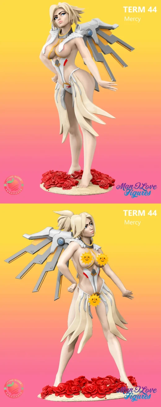 Mercy – Overwatch STL Figure for 3D Printing