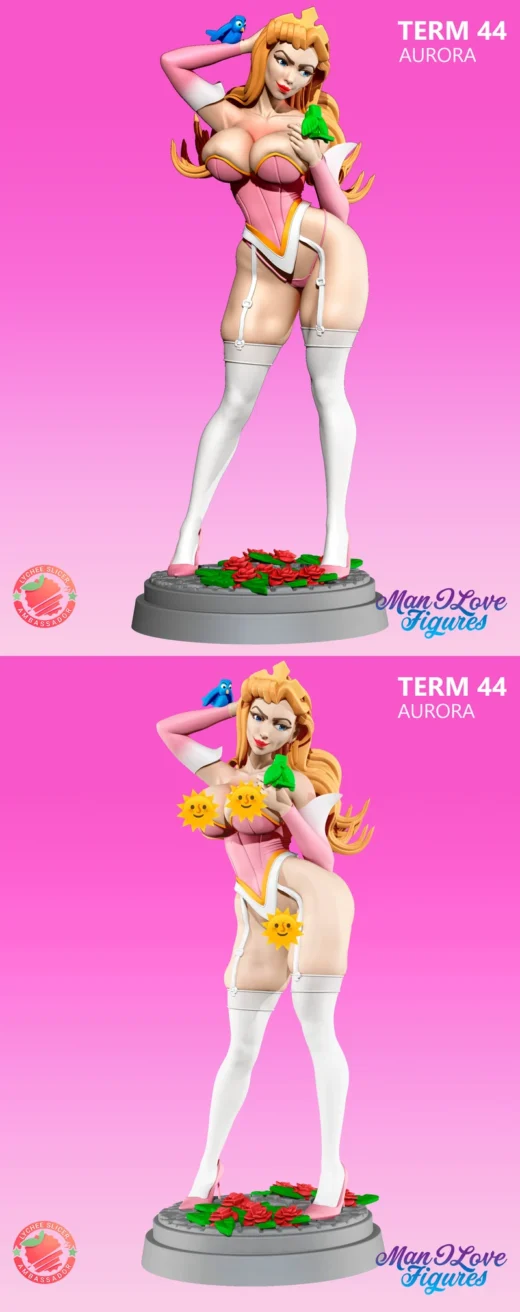 Princess Aurora – Disney STL Figure for 3D Printing