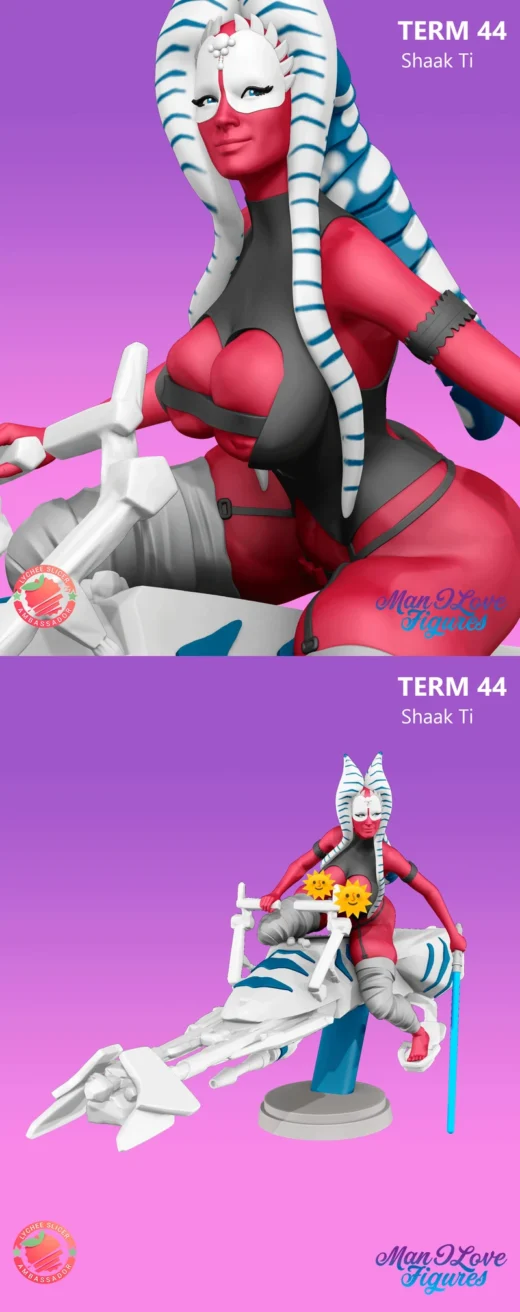 Shaak Ti – Star Wars STL Figure for 3D Printing