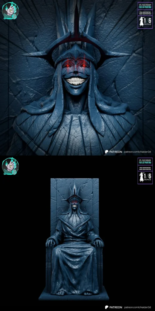 Statue of God – Solo Leveling STL Figure for 3D Printing