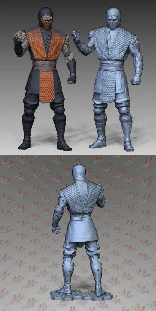 Tremor – Mortal Kombat 12 STL Figure for 3D Printing