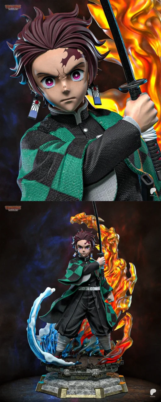 Tanjiro Kamado – Demon Slayer STL Figure for 3D Printing