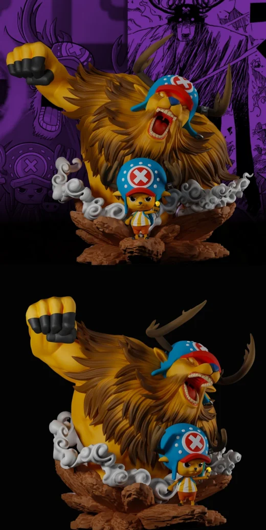Tony Chopper – One Piece STL Figure for 3D Printing