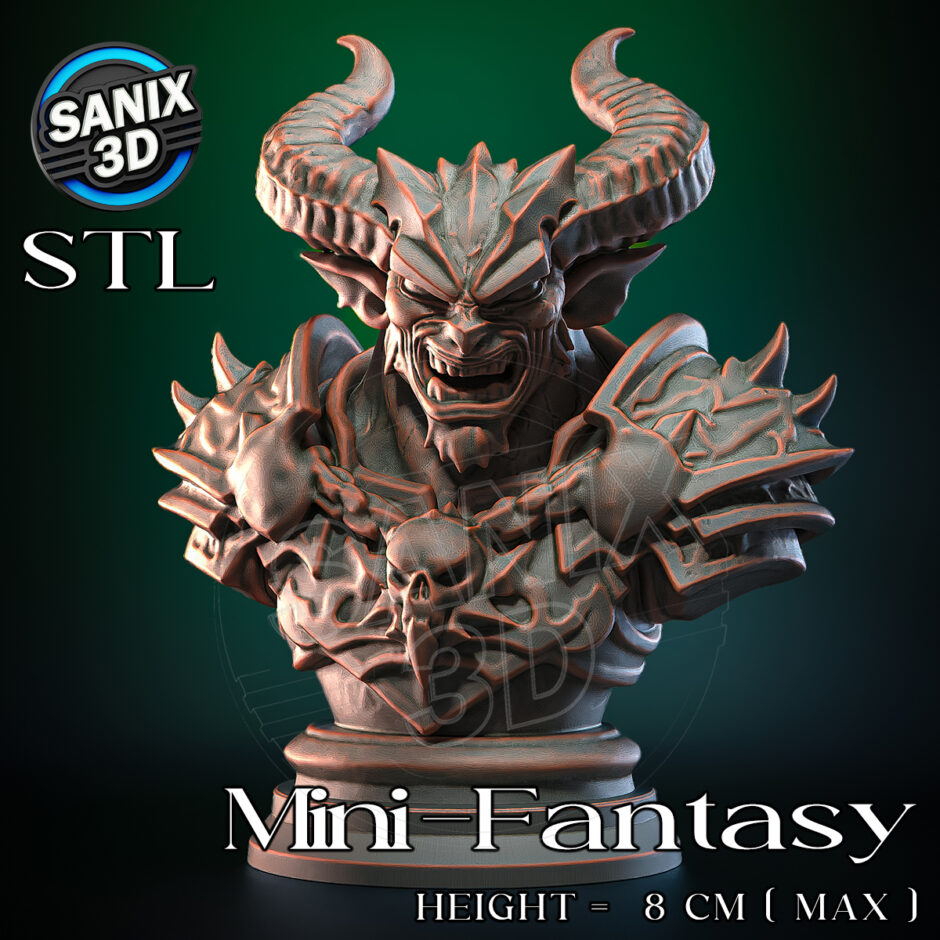 Demon Lord | 3D Printable Models – Ready-to-Download STL Files